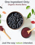 (12 Green Valley Superfoods Organic Aronia Berry Juice Powder, Chokeberry, Antioxidant Rich Anthocyanins Ounce)