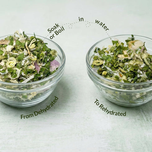 20g (0.7oz, Pack 1), SHROOTS Dehydrated Green Spring Onion Flakes Air Dried Dehydrated Vegetable, of Gluten Free