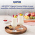 100% 2-Pack (16.9 oz Goya Organic Pure Coconut Water, Tropical Hydration for Smoothies, Mocktails, and Post-Workout