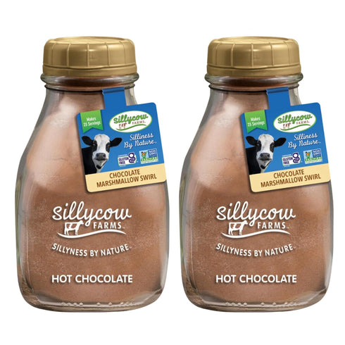 Sillycow Farms Marshmallow Swirl Hot Chocolate | Gluten-Free | Non-GMO | Hot