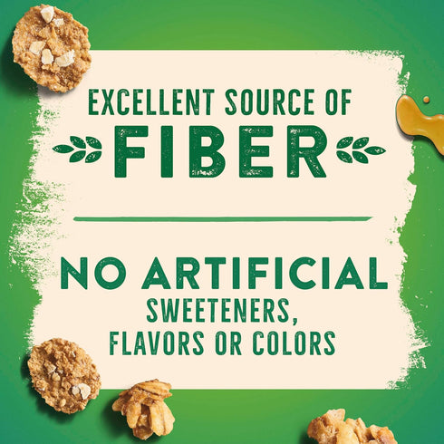 14.5 oz Nature Valley Apple Cinnamon Breakfast Cereal with Flakes, Granola Clusters and Real Apple Pieces, Excellent