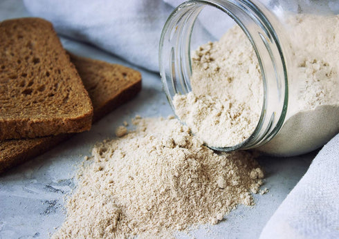 8 Food to Live Organic Barley Flour, Ounces Non-GMO, Stone Ground from Whole Hulled Barley, Fine, Kosher, Vegan, Bulk.