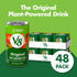 V8 100% 5.5 OZ (6 Packs 8 Original Vegetable Juice, Vegetable Blend with Tomato Juice, FL Can of Cans)