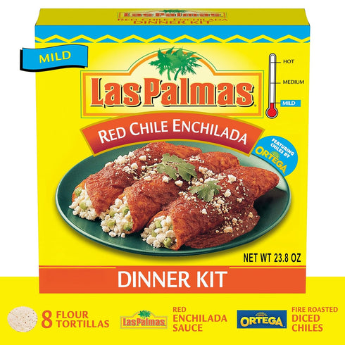 Las Palmas 23.8 Mild Red Chile Enchilada Dinner Kit, Ounce