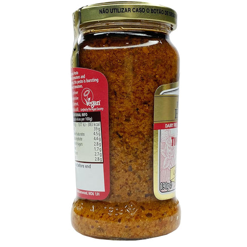 6.7 Filippo Berio Pesto, Sun Dried Tomato, Ounce Glass Jar