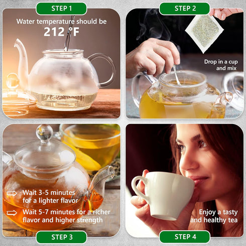TeaDreamTea Peppermint Tea Bag - Herbal Mint Tea Bags - Aromatic & Caffeine Free Bulk Tea (100 Teabags)
