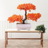Stunning Red Flower Bonsai in Elegant Pot - Perfect Gift Idea
