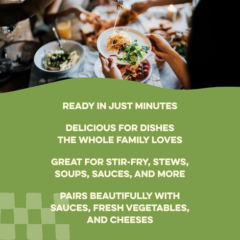12oz (Pack 6) Al Dente Spinach Farfalletti All-Natural, Hand-Crafted Spinach Egg Pasta. Traditional Pasta Noodles Made