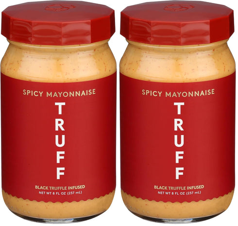 TRUFF Black Truffle Infused Spicy Mayonnaise, 8 FL (Pack of 2)