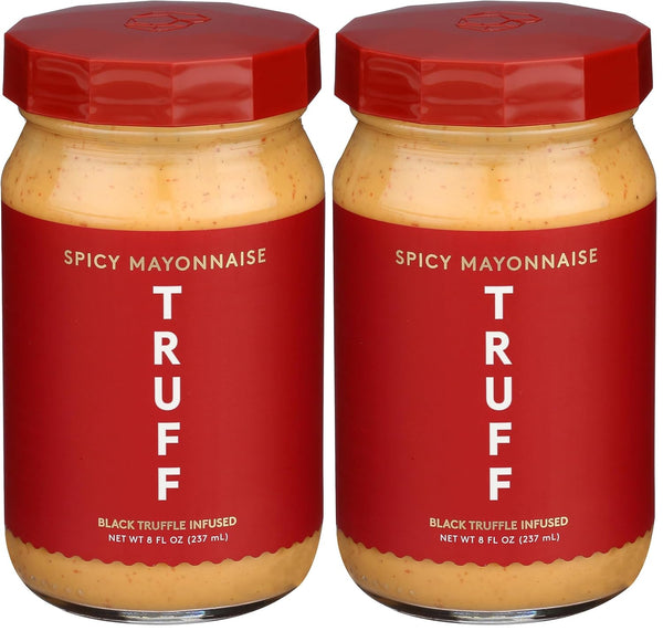 TRUFF Black Truffle Infused Spicy Mayonnaise, 8 FL (Pack of 2)