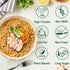 26g 6 Packs Hethstia High Protein Ramen Noodles Chicken Flavor, Plant-Based Protein Vegan Noodles, | Low Sugar, Low