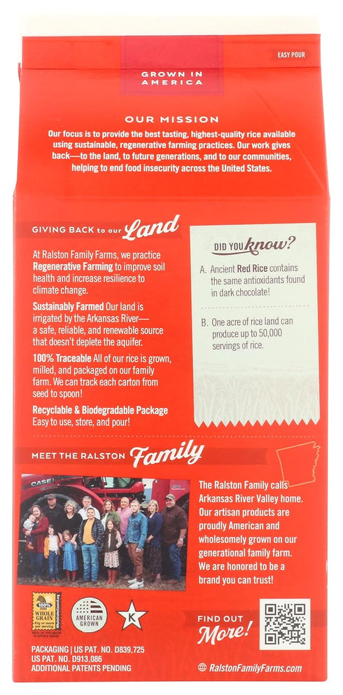16 OZ Ralston Family Farms Red Rice