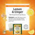 50 Count (Pack 6), 300 Twinings Lemon & Ginger Herbal Tea Individually Wrapped Bags, of Tangy Lemon & Spicy Ginger