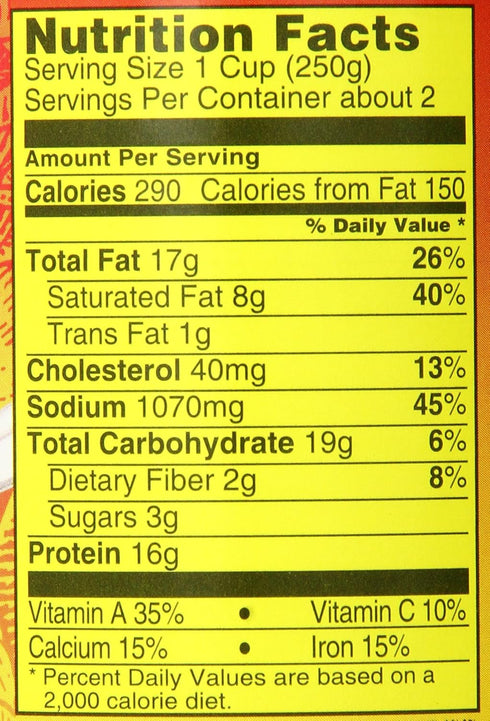 Nalley 14-Ounce (Pack 6) Chili Con Carne No Beans, Cans