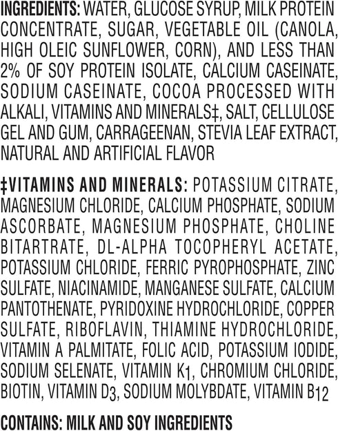 8 (Pack 24) BOOST High Protein Balanced Nutritional Drink, Rich Chocolate, Ounce Bottle