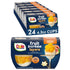 Dole Fruit Bowls Low Fat Peaches & Creme Parfait Snacks, 4.3oz 24