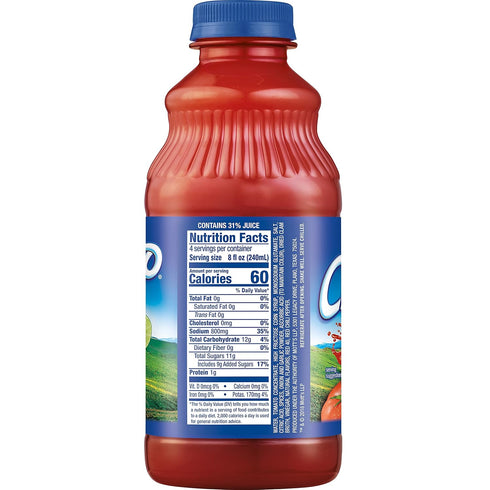 32 oz (Pack 12), Clamato Original Tomato Cocktail, fl bottle of Flavored With Tomato Juice & Spices, Perfect Mixer