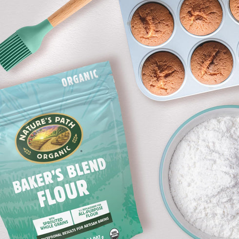 32 oz (Pack 4), Nature's Path Organic Baker's Blend Flour, of Non-GMO