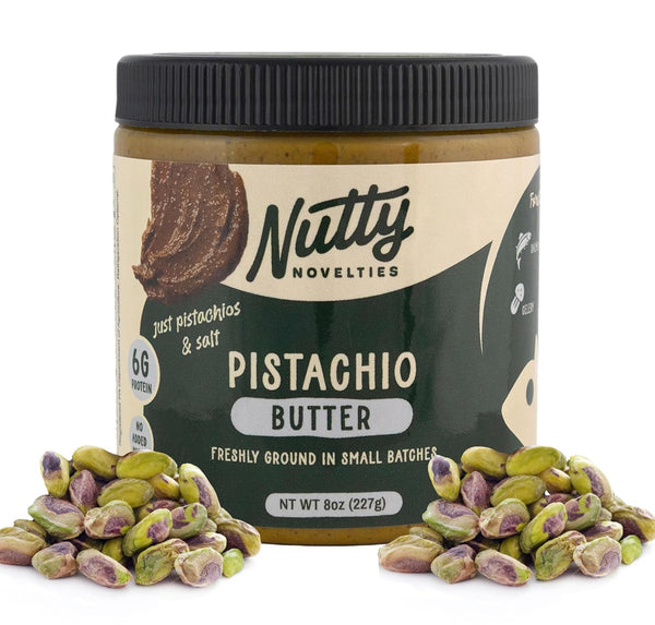 Nutty Novelties Pistachio Butter - High Protein Pistachio- All-Natural, Cholesterol-Free Nut -