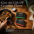 Set 12 Sea Salt Gift - Infused & Spicy Salt Sampler Collections - Flavors with Reusable Tins - Great Gifts for Everyone