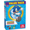 Sonic The Hedgehog Fruit Flavored Snacks, Treat Pouches, Gluten Free Snack, Value