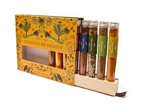 8 Pack Set eat.art Curries of Origin, | Gift for all Occasions | Gift for Men | Gift for Women | Spice Blends