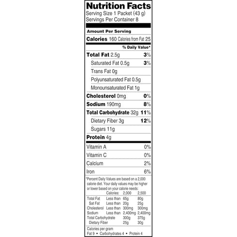 8 Packets Quaker Instant Oatmeal, Limited Edition Pumpkin Spice, Breakfast Cereal