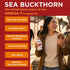 7 |10 oz Miracle Sea Buckthorn ENERGIZE USDA Organic Sea Buckthorn Juice Drink | Omega & Antioxidant Rich Superfruit |