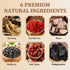 Wanciment 6 Mulberry (1 Bag(20 Ginseng Five Treasures Tea Kidney Tea - Kidney Cleanse Ginseng Six Treasures Teas