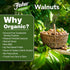 16 oz, Fisher Organic Walnut Halves & Pieces USDA Certified Organic Nuts, Unsalted California Grown, Non-GMO, No