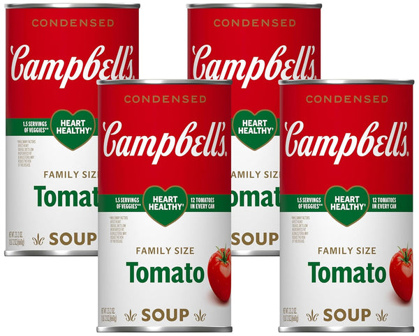 Campbell's Condensed Healthy Request Tomato Soup, 23.2 Ounce Can (Pack of 4)