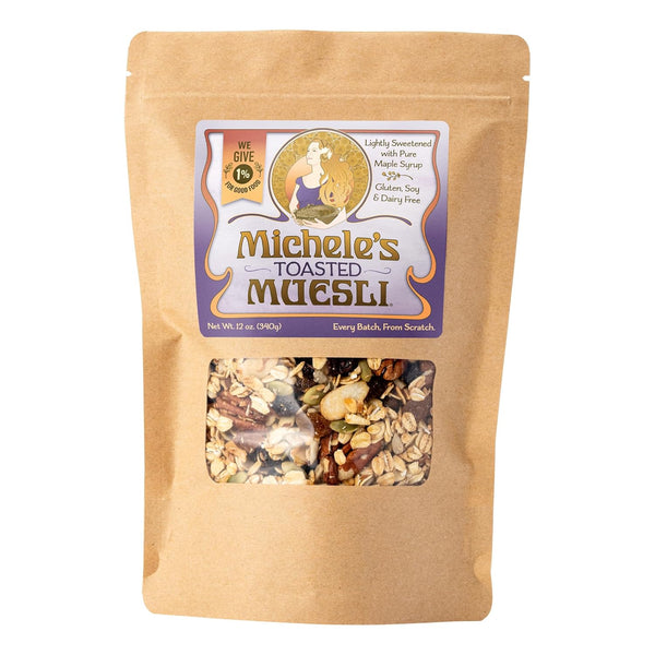 Michele's Granola - Toasted Muesli - Handmade Non-GMO Whole Grain Oats -