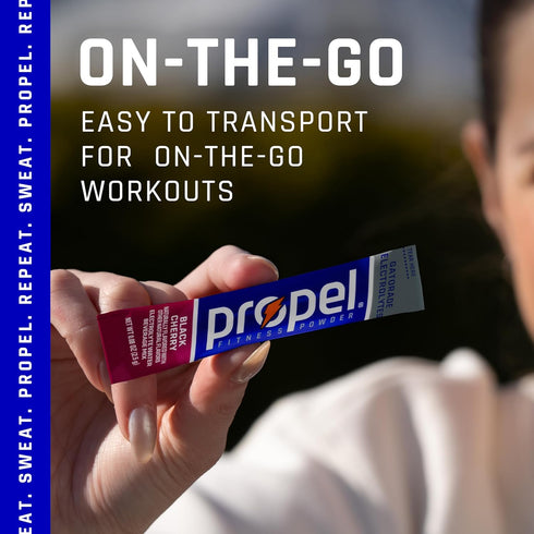 Propel Electrolyte Enhanced Water Drink Mix Powder Packets, 3 Flavor Variety Pack, Zero Calorie Hydration (50 Packets)