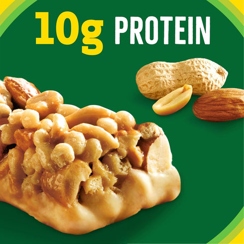 15 21.3 oz Nature Valley Protein Chewy Snack Bars, Salted Caramel Nut, Bars