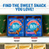 Drumstick 3.5 oz Bites Milk Chocolatey Waffle Cone Snacks, Chocolate Dessert, Pantry Snacks