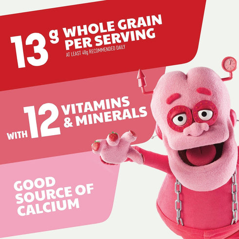 General Mills 9.6 oz Franken Berry Cereal with Monster Marshmallows, Kids Breakfast Cereal, Limited Edition, Made