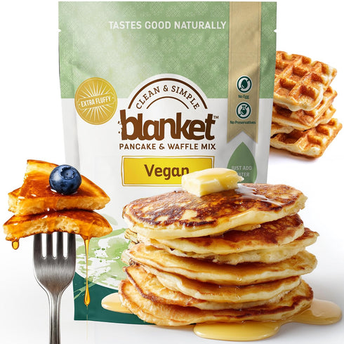Blanket Pancakes and Waffle Mix Vegan Pancake Mix Just Add Water, No