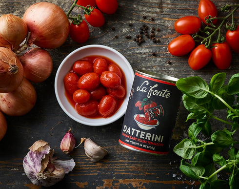 (12x14oz) La Fonte Baby Roma Tomatoes, Datterini
