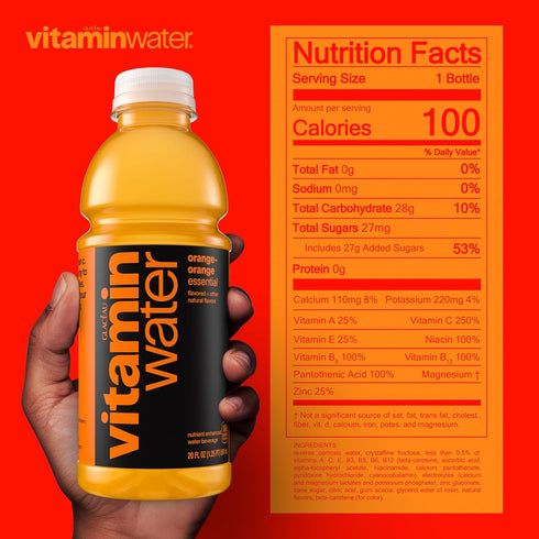 20 oz vitaminwater Essential, fl
