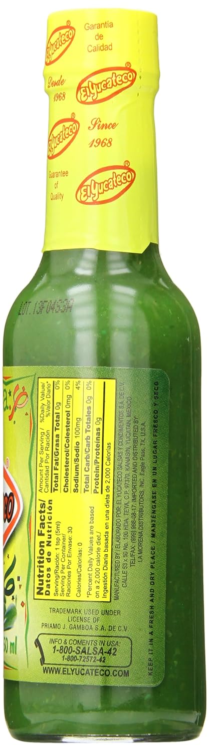 El Yucateco Salsa Jalepena, 5 Ounce