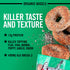 26g 5 Count Dave's Killer Bread Epic Everything Bagels, Organic Bagels, Whole Grains per Bagel