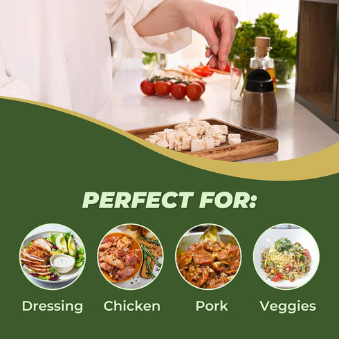 Forever Festive Set: 6.5 Oz Gourmet Seasoning Includes Badia Lemon Pepper, Badia Lime Pepper & Badia Orange Pepper