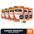 60 Dunkin Midnight Dark Roast Coffee, Keurig K-Cup Pods
