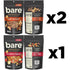 Pack, 11 oz (Pack 3) Bare Granola Cereal Variety Bags