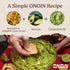 100% 9 oz (Pack 2) ONOIN Chopped Onions in Olive Oil - Seed Oil Free & Ready-to-Use Flavor Base & Topping | Jalapeno