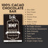 100% 3.0 3 Pack Loek Foods Dark Chocolate Bar Cacao | Fair Trade, Kosher, Gluten Free, Vegan, Bean-to-Bar, Sugar-Free