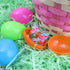 65 Bulk Plastic Candy Filled Easter Eggs, Jelly Beans, Assorted Bag