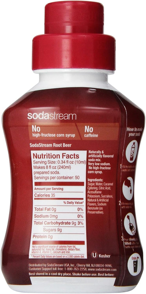 500mL SodaStream Root Beer Syrup