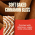 1.06 Oz (30 Count) MadeGood Mornings Soft Baked Breakfast Bars, Cinnamon Bun Gluten Free Snacks