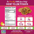 5.29 Yellow Dragon Fruit - Dried, Chewy | Ounces | Natural, Healthy Snack, No Sugar Added, Non- GMO, Vegan, No